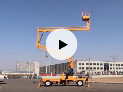 曲臂式升降機(jī)演示