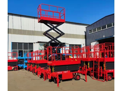 移動剪叉抽拉支腿式